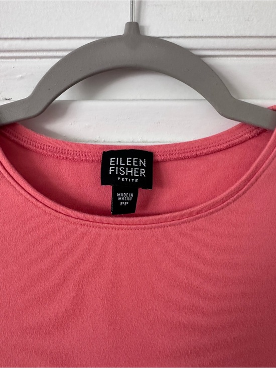 Eileen Fisher Tops - Eileen Fisher Petite Crew Neck Tee | Coral/Rose | Size PP